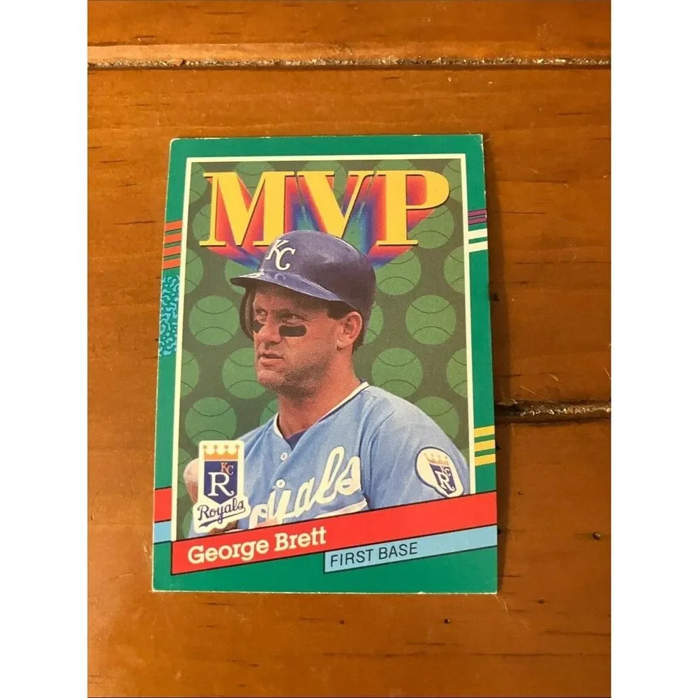 1991 Donruss Kansas City Royals MVP Baseball Card Trading Card